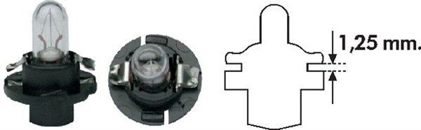 MAGNETI MARELLI Dashboard bulb 002053000000 OPEL GT MAGNETI MARELLI dashboard 002053000000