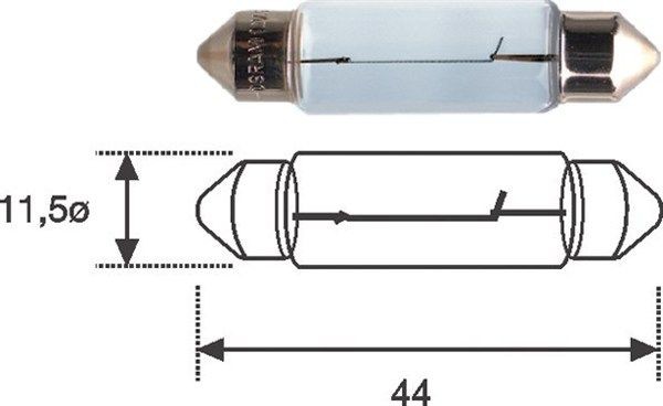 MAGNETI MARELLI Lampadina, Luce targa 009461200000 MAGNETI MARELLI 009461200000 Luci targa Charade G102 originale prezzo