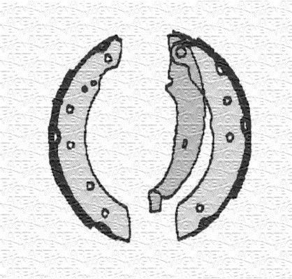 MAGNETI MARELLI Remschoen 360219192162 Remschoenen set MAGNETI MARELLI DOKKER 360219192162 goedkoop