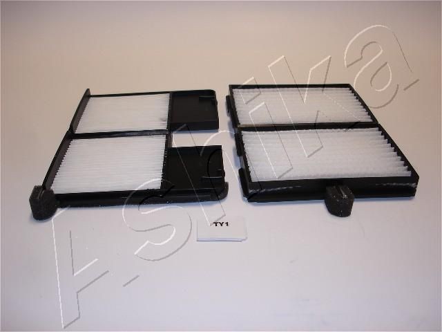 ASHIKA Filter, salongiõhk 21-TY-TY1 21-TY-TY1 Salongifilter ASHIKA TOYOTA LAND CRUISER