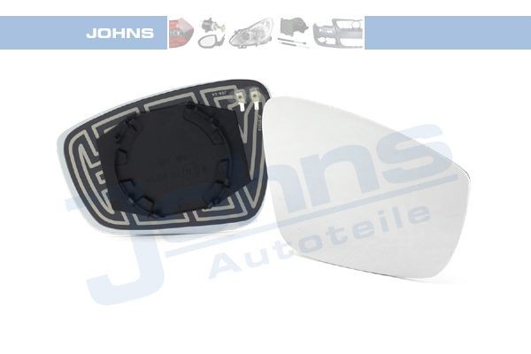 JOHNS Mirror Glass, outside mirror 95 06 38-81 JOHNS 95 06 38-81 VW UP 121 side view mirror glass replacement