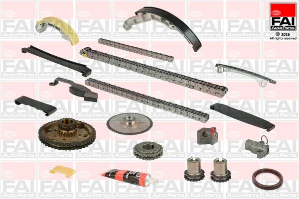 FAI AutoParts Kit catena distribuzione TCK41CRD FAI AutoParts TCK41CRD Kit catena distribuzione ALPINA XD3 prezzo