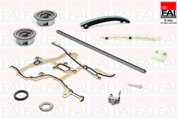 Timing chain kit FAI AutoParts TCK98VVT FAI AutoParts TCK98VVT Chevy ORLANDO 2018 Cam chain price