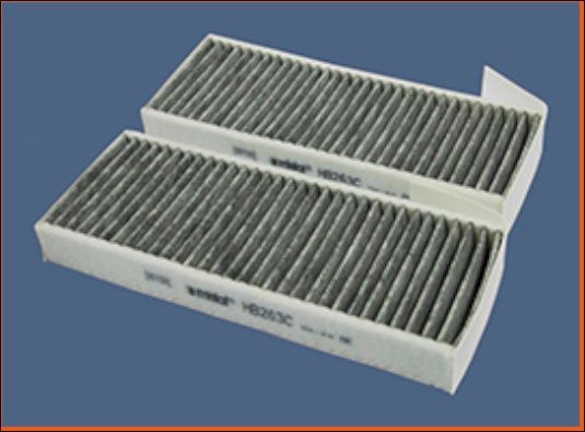 MISFAT Filtrs, Salona telpas gaiss HB263C Salona gaisa filtrs MISFAT Opel CALIBRA A HB263C