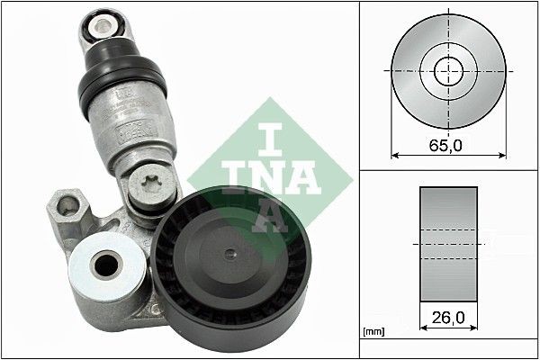 INA Spennarm, vifterem 533 0129 10 INA 533 0129 10 originale Remstrammer 626 V Sedan (GF) hva koster