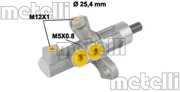 METELLI Jarrupääsylinteri 05-0811 METELLI Jarrupääsylinteri MAZDA 05-0811