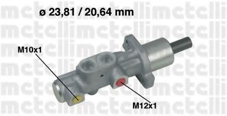 METELLI Cilindro maestro del freno 05-0576 METELLI 05-0576 Cilindro maestro comando freno Volvo 850 Station Wagon prezzo