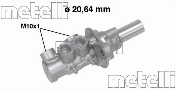 METELLI Jarrupääsylinteri 05-0691 05-0691 METELLI Jarrupääsylinteri Toyota SUPRA hinta