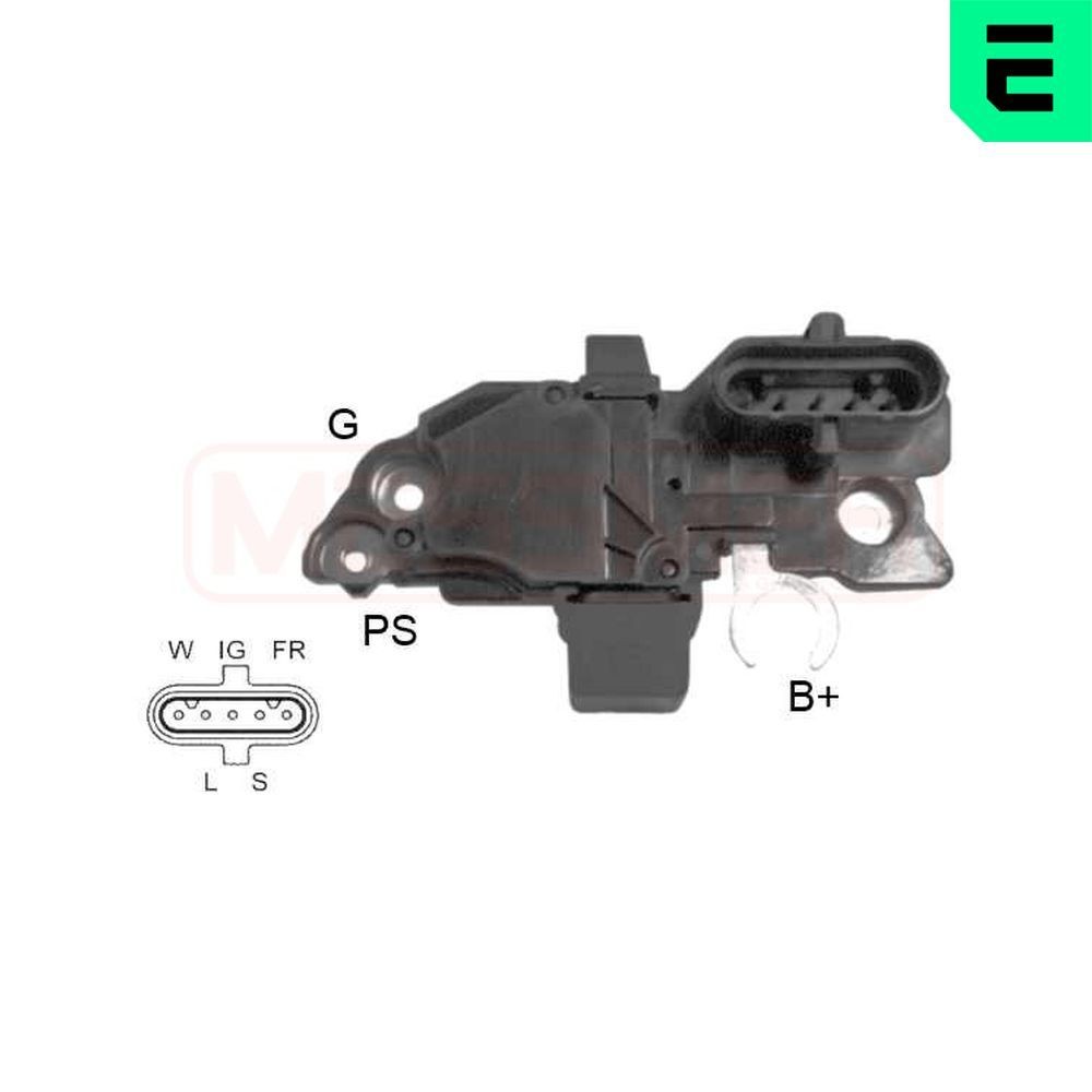 ERA Regulátor alternátora 215249 215249 Regulátor alternátora ERA VOLVO 164