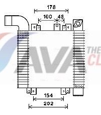 AVA COOLING SYSTEMS Vahejahuti HY4359 Intercooler HYUNDAI AVA COOLING SYSTEMS HY4359