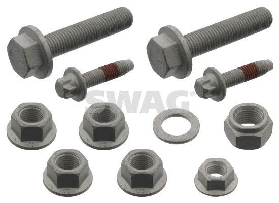 SWAG Montageset, veerpot 10 93 6731 Volkswagen CC Wielvluchtcorrectieschroef SWAG 10 93 6731