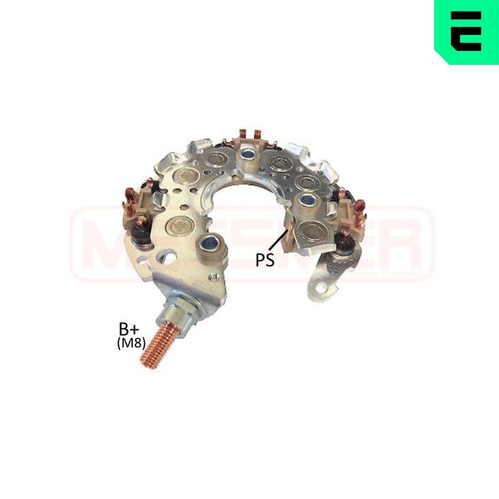 ERA Likeretter, dynamo 216029 Reparasjonssett Mazda 3 bk: Likeretter, dynamo ERA 216029