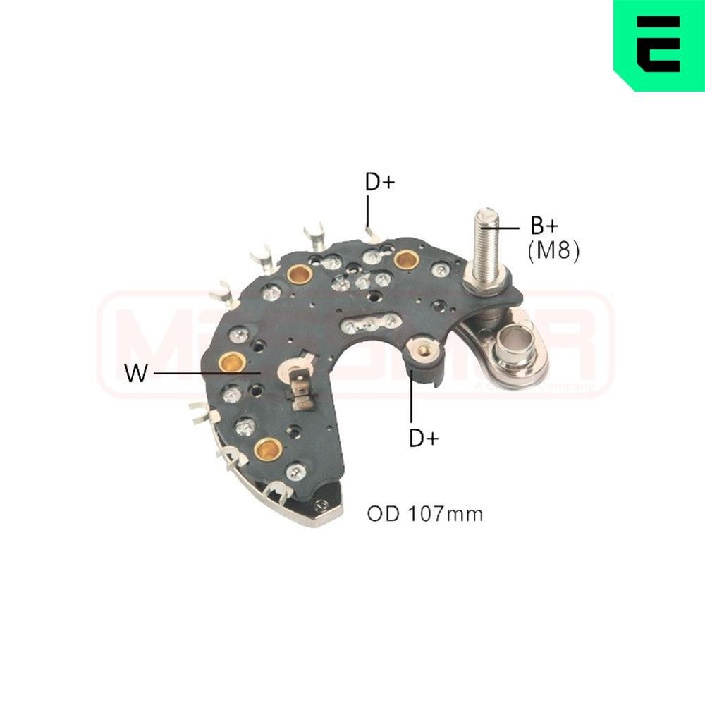 ERA Ensretter, generator 215760 Reparationssæt SLK R170: Ensretter, generator ERA 215760