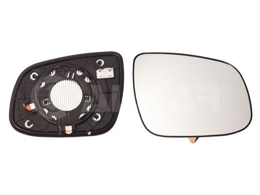 ALKAR Mirror Glass, outside mirror 6432658 Kia JB Wing mirror glass 6432658 ALKAR