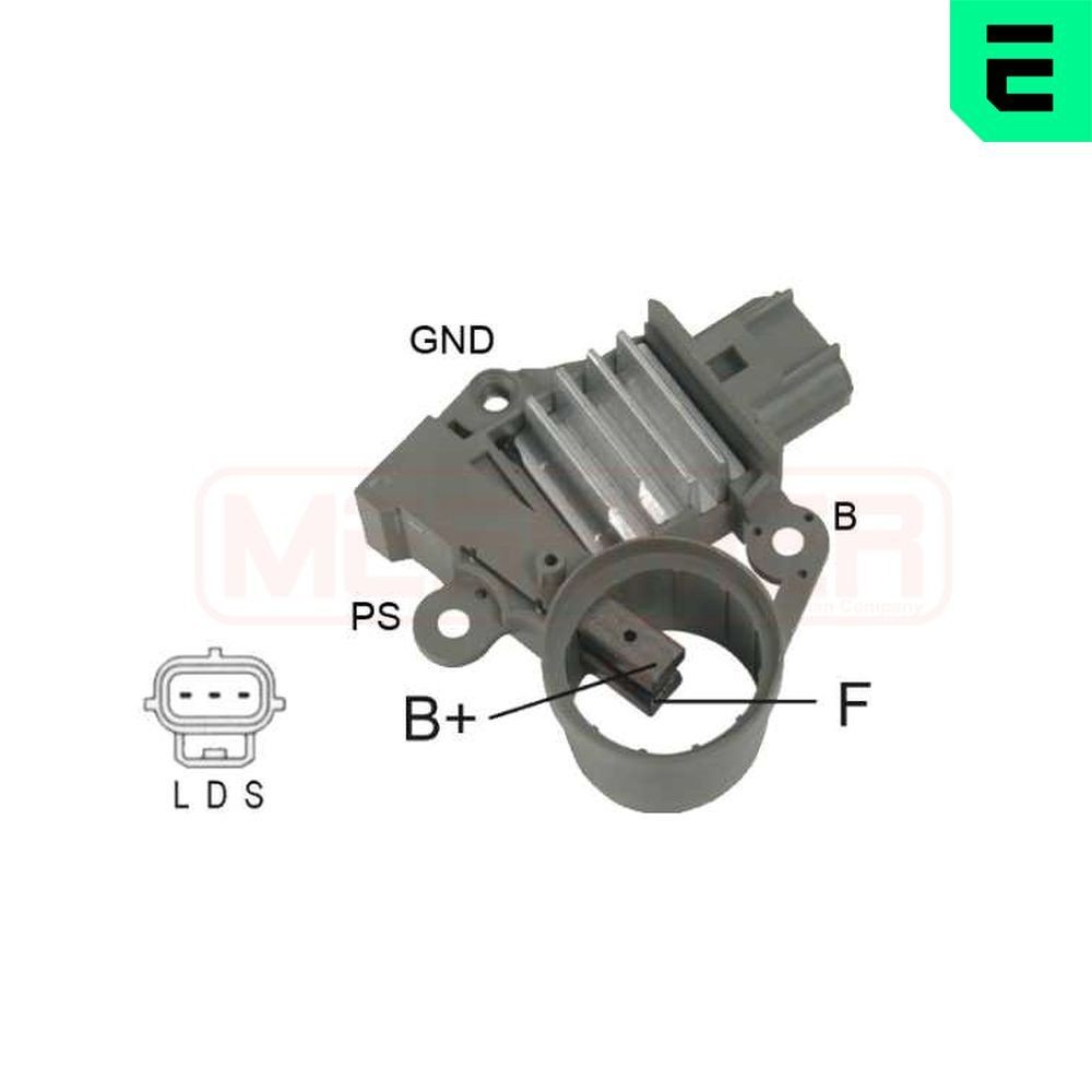 ERA Dynamoregulator 215186 ERA 215186 Regulator dynamo Volvo P1800 originale