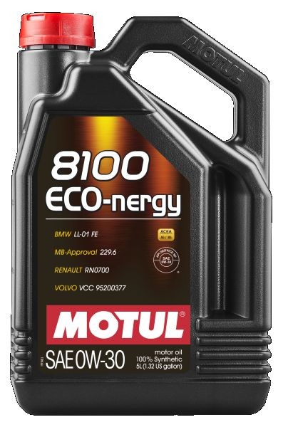 Motorolje MOTUL 102794 MOTUL 8100, ECO-NERGY 102794 Motorolje MITSUBISHI DELICA / SPACE GEAR 1999