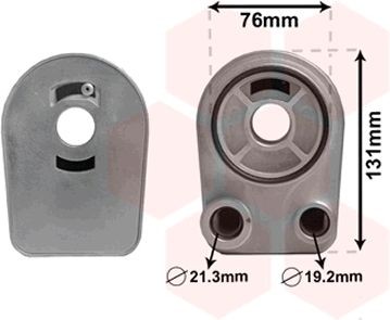 VAN WEZEL Ψυγείο λαδιού, λάδι κινητήρα 43003607 VAN WEZEL 43003607 Ψυγείο λαδιού Nissan Micra 3 Hatchback τιμες