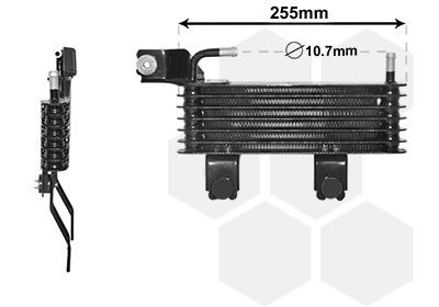 Eļļas radiators, Motoreļļa VAN WEZEL 82003369 VAN WEZEL 82003369: Eļļas radiators Hyundai TUCSON 2004