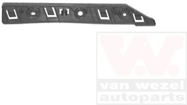 VAN WEZEL Stötfångarfäste 0113568 VAN WEZEL 0113568 fäste till stötfångare AUDI A1