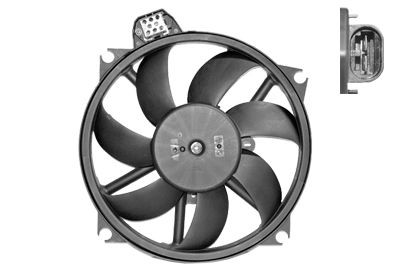 VAN WEZEL Ventilátor chladenia motora 4377747 VAN WEZEL 4377747 Ventilátor chladiča Renault Megane CC za nízku cenu