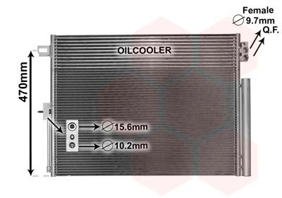 Condensatore climatizzatore VAN WEZEL 21005061 VAN WEZEL *** IR PLUS *** 21005061 Condensatore JEEP GRAND CHEROKEE 2010