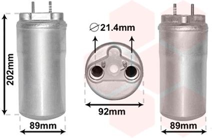 VAN WEZEL AC-torkfilter 4300D556 4300D556 VAN WEZEL ac-torkfilter FORD USA EDGE