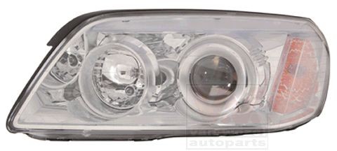 Headlight VAN WEZEL 0881961 VAN WEZEL 0881961 CHEVROLET CAPTIVA 2017 headlights