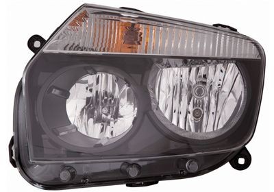 VAN WEZEL Strålkastare 1555963 VAN WEZEL 1555963 huvudstrålkastare Dacia Duster Skåpbil pris