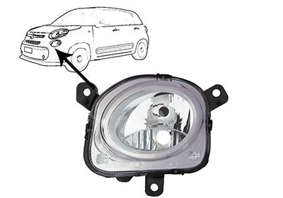 VAN WEZEL Fernscheinwerfer 1609941 1609941 VAN WEZEL FORD Fernscheinwerfer