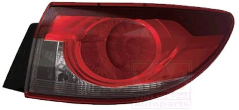 VAN WEZEL Zadné svetlo 2766932 VAN WEZEL 2766932 Zadné svetlá Mazda 6 Sedan lacné