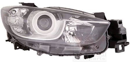 VAN WEZEL Forlygte 2780962 Fjernlygter VAN WEZEL Mazda B-serie 2780962