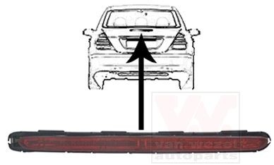 VAN WEZEL Ekstra bremselys 3041920 3041920 Ekstra bremselys JAGUAR XK VAN WEZEL