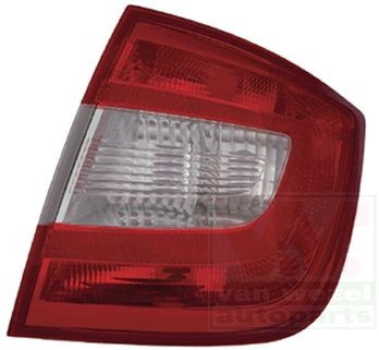 VAN WEZEL Baglygte 7617932 Baglygte SKODA VAN WEZEL 7617932