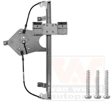 Γρύλος παραθύρου VAN WEZEL 3860265 VAN WEZEL 3860265 Μηχανισμός παραθύρου OPEL MERIVA 2017