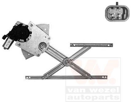 VAN WEZEL Window regulator 5377262 TOYOTA HIGHLANDER VAN WEZEL window regulator 5377262