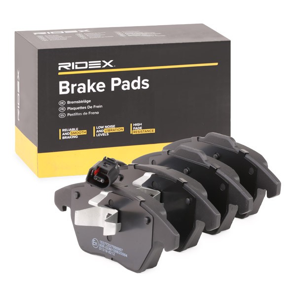 RIDEX Plaquettes de frein 402B0009 Maserati QUATTROPORTE Freins, plaquettes de freins RIDEX 402B0009