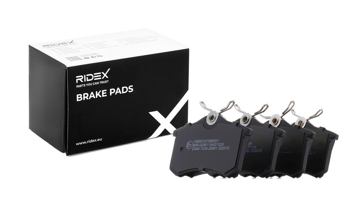 RIDEX Kit pastiglie freni 402B0024 402B0024 costo Pastiglie freno sportive RIDEX Volkswagen GOLF