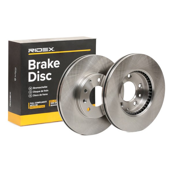 RIDEX Bremseskive 82B0129 Sports bremseskiver RIDEX Mazda 2 82B0129