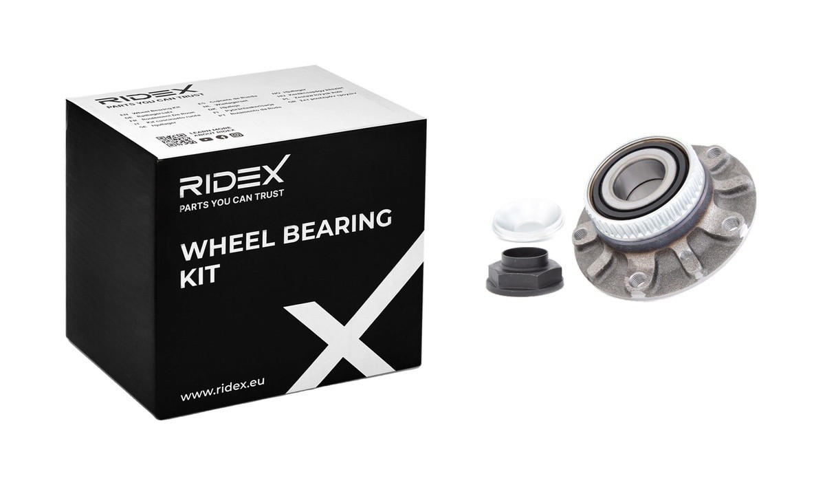 RIDEX Riteņa rumbas gultņa komplekts 654W0420 Riteņa rumbas gultnis RIDEX BMW 8. Sērija 654W0420