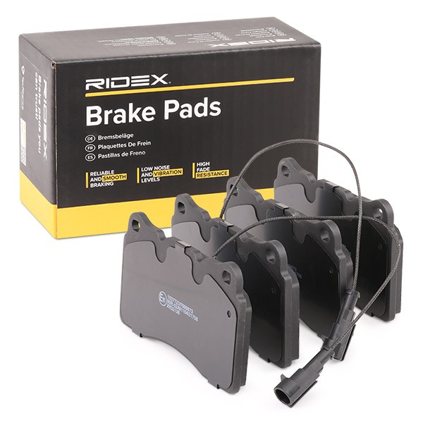 RIDEX Pastilhas de travão 402B0216 Pastilhas de travão desportivas RIDEX Volvo 440 K 402B0216