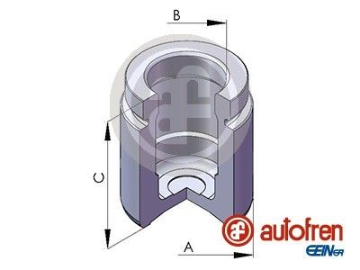 AUTOFREN SEINSA Mäntä, jarrusatula D025125 AUTOFREN SEINSA D025125 BMW X3 jarrusatulan mäntä hinta