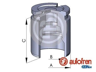 AUTOFREN SEINSA Êmbolo, pinça do travão D02593 AUTOFREN SEINSA D02593 Êmbolo pinça do travão Octavia 5e5 preço