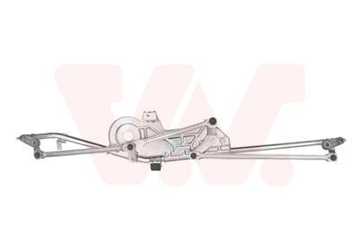 VAN WEZEL Wischergestänge 4955230 4955230 VAN WEZEL VW Wischergestänge vorne links rechts