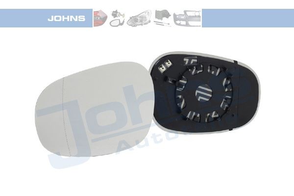 JOHNS Vetro specchio, specchio esterno 20 09 37-83 JOHNS 20 09 37-83 Vetro specchietto retrovisore 3 Touring (G21) prezzo