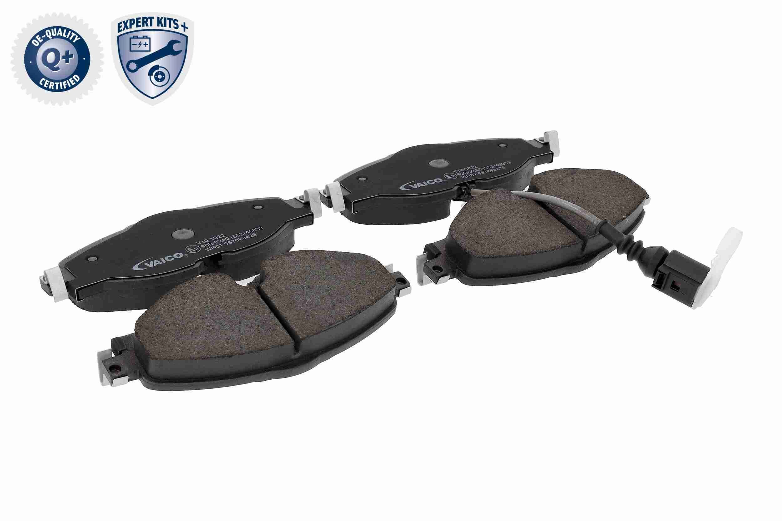 VAICO Bromsbelägg V10-1022 V10-1022 VAICO bromsklossar SEAT ALTEA