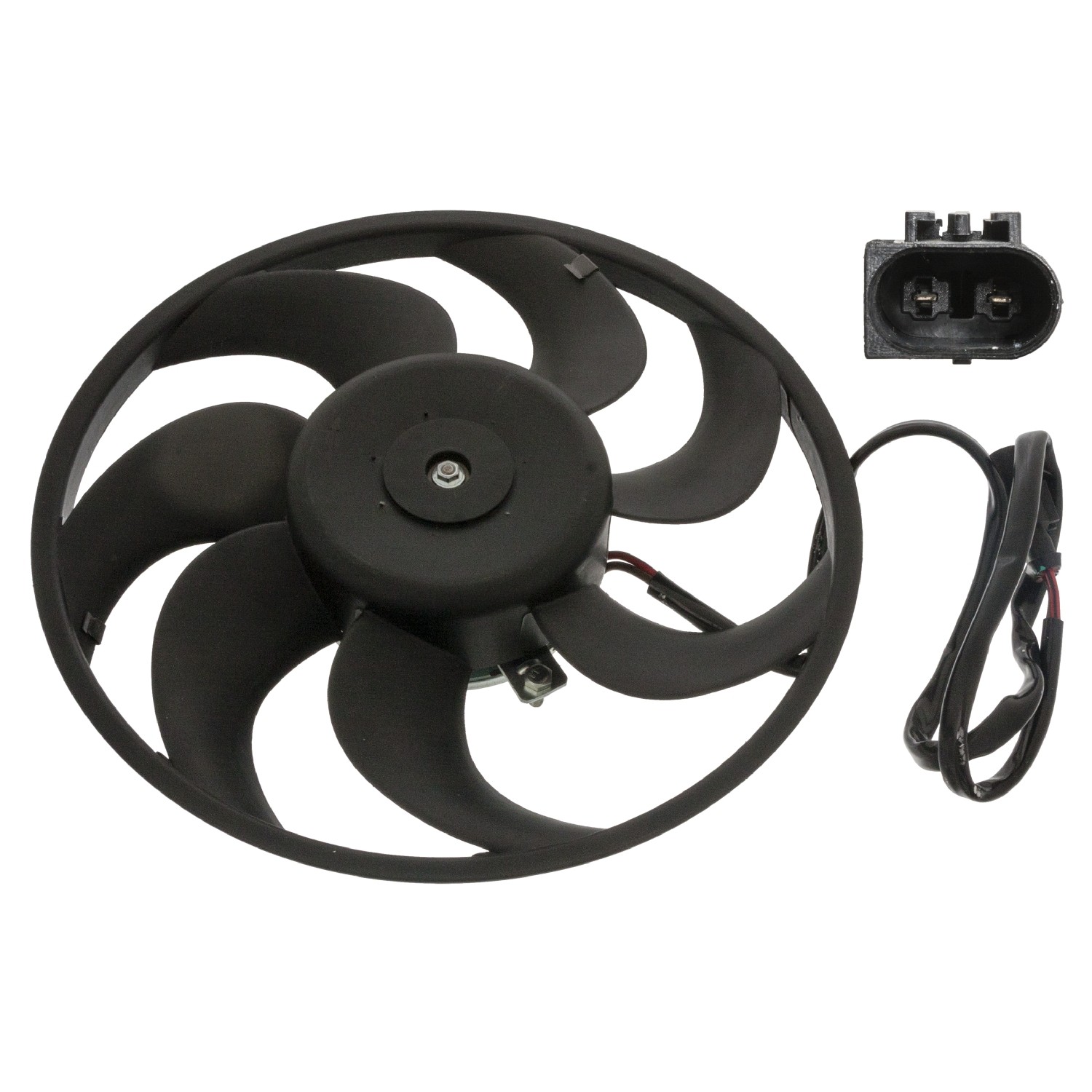 FEBI BILSTEIN Fan, A / C condenser 47337 FEBI BILSTEIN 47337 Peugeot 307 SW blower, air conditioner replacement