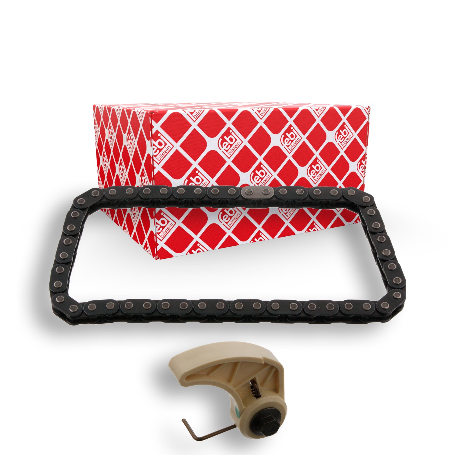 FEBI BILSTEIN Kædesæt, oliepumpetræk 47353 FEBI BILSTEIN 47353 originale Drivkæde OPEL ADMIRAL pris