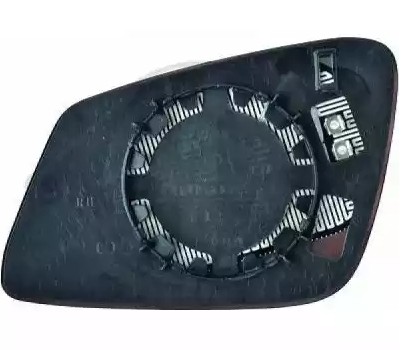 Vidro de espelho, espelho retrovisor exterior DIEDERICHS 1217027 DIEDERICHS 1217027 Vidro espelho retrovisor BMW Série 6 2012