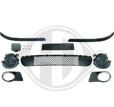 DIEDERICHS Övertäck, stötfångare 1223346 BMW E39 Stötfångarlist DIEDERICHS 1223346