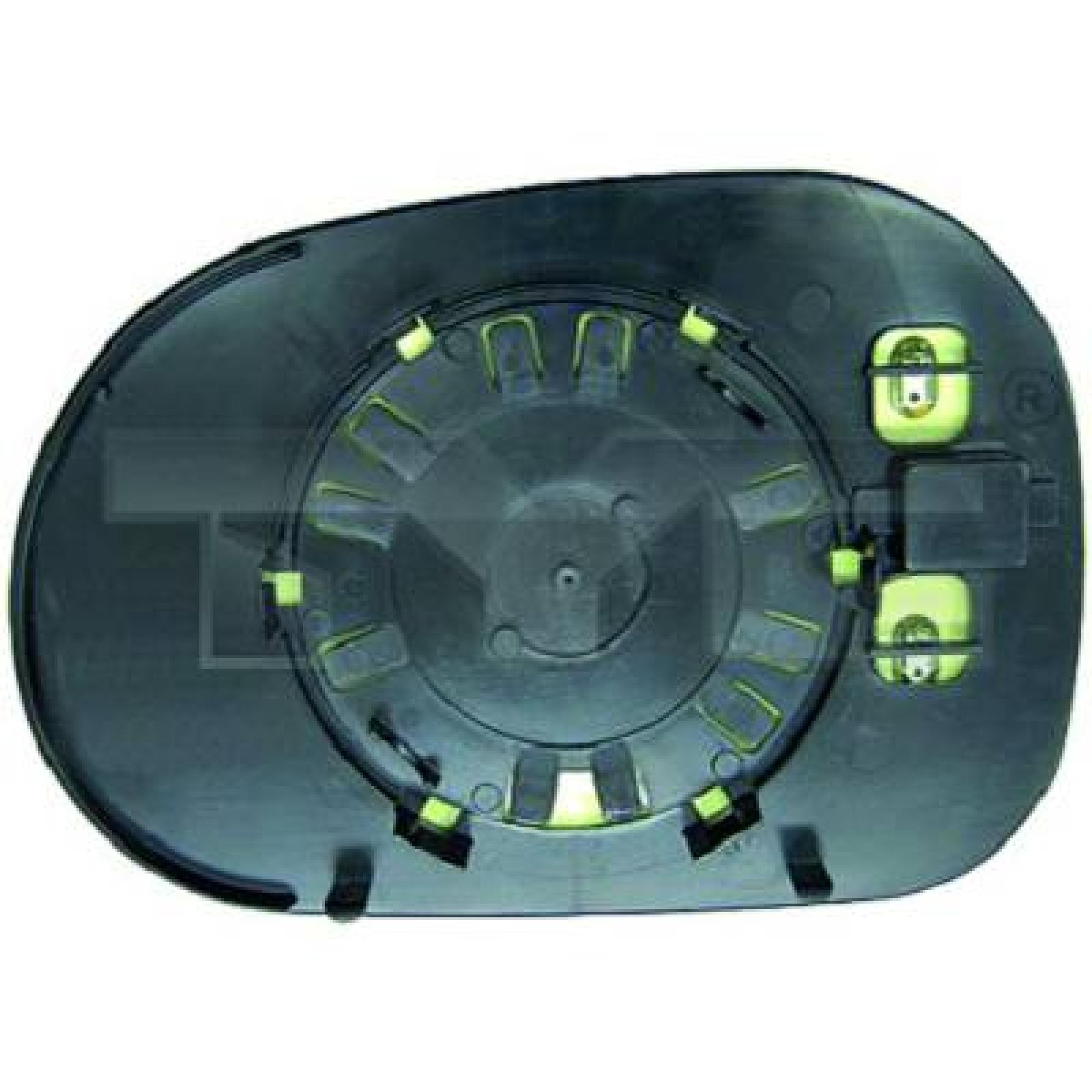 DIEDERICHS Mirror Glass, outside mirror 1690128 1690128 DIEDERICHS glass for wing mirror MERCEDES-BENZ PAGODE